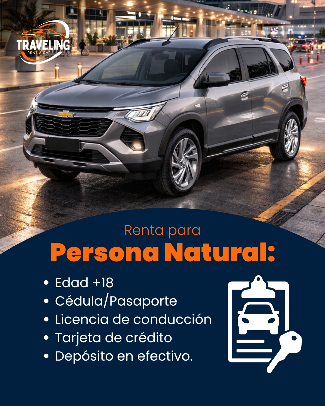Requisitos para alquilar como Persona Natural